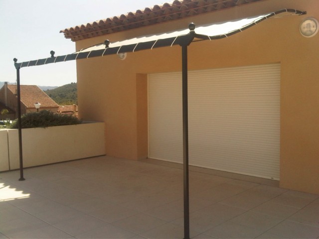 Pergola avec bache et pose secteur aix en provence